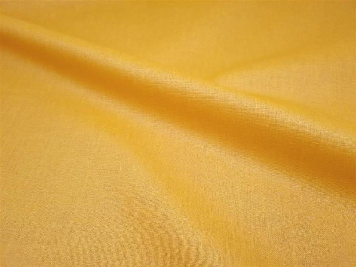 Beschichtete Baumwolle Uni Gelb 
