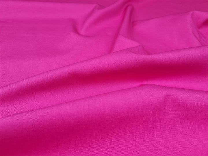 Baumwolle Uni Pink 
