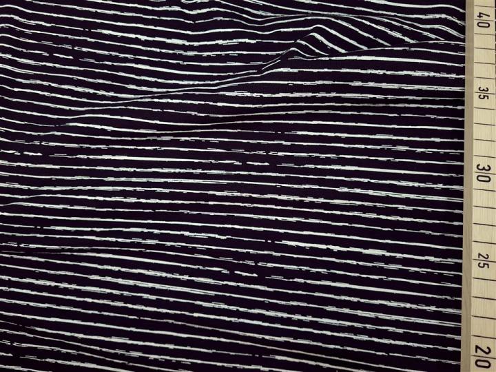 Jersey small stripes black/white 