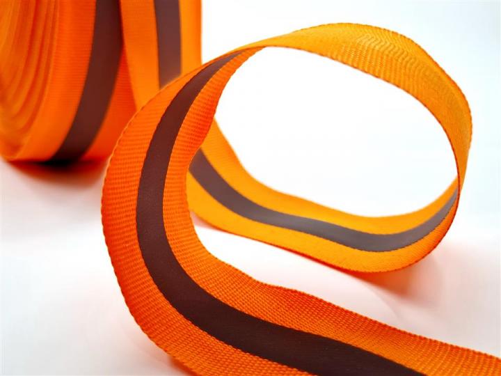 Reflex Ripsband 30mm orange neon 