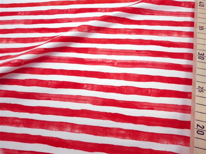 Jersey Rescue Stripes rot weiß HILCO 