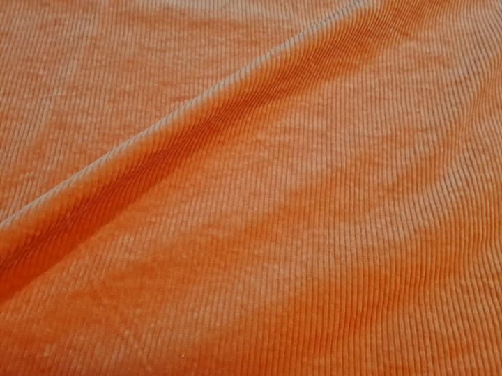 Bubble Washed Cord Orange 
